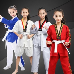 Traje de Judo BJJ GI profesional brasileño para adultos niños personalizado azul blanco negro Color para incluir Karate para hombres y mujeres - Product Image 3