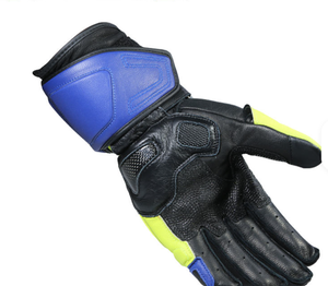 Guantes de Motociclismo de Cuero para Carreras, Protección Completa para las Manos, Guantes de Motociclismo Transpirables - Product Image 6