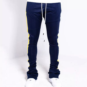 กางเกงแทร็คเกอร์ของผู้ชายเอวยางยืดผ้าไนลอนเอวกลางเอว100% แบบสั่งทำ - Product Image 3