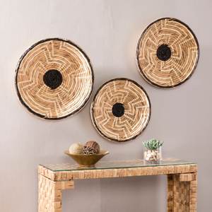 Décoration murale en jacinthe d'eau de qualité supérieure, ensemble d'art suspendu pour les murs de la maison, accessoires - Product Image 6