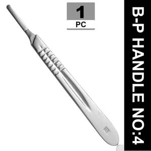 Instruments chirurgicaux BP Scalpel poignée no 4 en acier inoxydable meilleure qualité à bas prix fournisseur de Sialkot Pakistan - Product Image 4