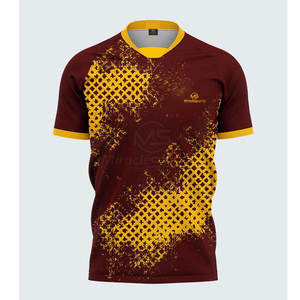 En stock nuevo precio barato camiseta de rugby MOQ bajo gran oferta camiseta de rugby de secado rápido camiseta de rugby - Product Image 2