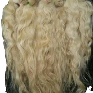 Extensions de cheveux naturels lisses, 30 pouces, avec clips, Look poils humains, couleur Blonde 613, emballage de qualité supérieure - Product Image 3
