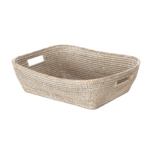 Cesta de Almacenamiento Moderna de Ratán Artex Green Earth con Laterales Acampanados, Hecha a Mano, Ecológica, Multiusos, Fabricada en Hanoi, Vietnam - Product Image 3
