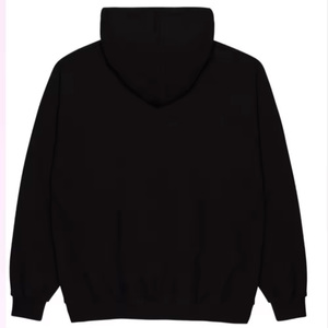 Pull à capuche épais 100% coton pour homme, épaules tombantes surdimensionnées, sans ficelles, style hivernal brodé numériquement - Product Image 5