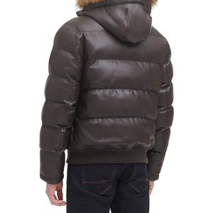 Chaqueta de Invierno para Hombre 2026, 100% Fibra Sintética, Forro de Lana Impermeable, Manga con Diseño de Pétalos, Artículo Popular - Product Image 3