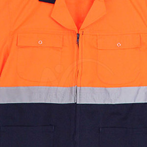 ชุดป้องกันระบายอากาศสะท้อนแสงมองเห็นได้ชัดเจนสำหรับงานก่อสร้างงานถนนและงานกลางแจ้งดีไซน์สำหรับทุกเพศที่ได้รับการรับรอง CE - Product Image 6