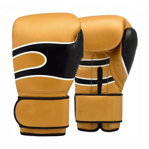 Gants de boxe en cuir respirant pour hommes, entièrement personnalisés, de haute qualité, imperméables, légers, équipement de boxe - Product Image 1