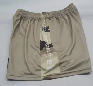 Short de rugby 100% coton de haute qualité pour femmes taille élastique poche à fermeture éclair conception respirante Logo personnalisable Short chaud - Product Image 3