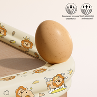 Protection d'angle pour bébé en forme de L imprimée, souple, anti-collision, certifiée CE CPC, bande de sécurité