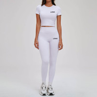 Nouveauté Vêtements de sport pour femmes Ensemble de vêtements de sport actifs pour la salle de sport Vêtements de fitness pour femmes Ensembles de fitness pour la salle de sport