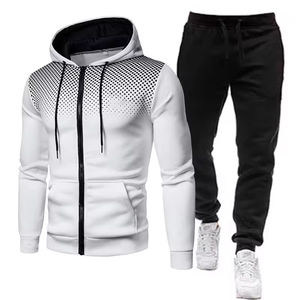 Venta al por mayor de chándal sublimación personalizado de poliéster de talla grande con cremallera Conjunto de jogging Unisex entrenamiento de fútbol casual chándal para hombres - Product Image 3