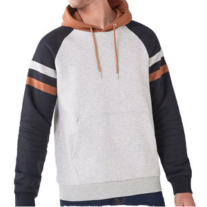 Custom Men's <b>Trendy</b> 100% Cotton Casual <b>Hoodie</b> for Winter Season Zip With Lined Design and Hooded Collar - Product Image 1