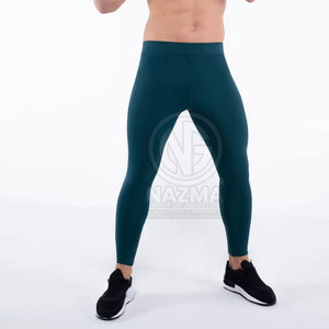 Leggings de compression pour hommes avec logo personnalisé, faible MOQ, nouvelle collection. - Product Image 1