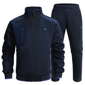 Traje deportivo informal de manga larga para hombre, tejido de punto, ropa deportiva de moda, chándales para hombre, ropa para hombre - Product Image 2