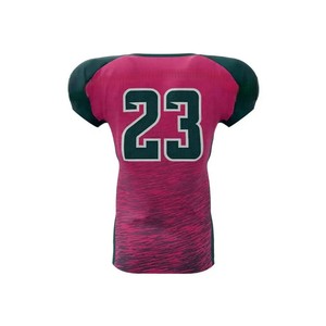 Tarifa barata Hombres Fútbol americano Jersey Uniforme Ligero Alta calidad Mejor diseño Manga corta Transpirable - Product Image 4