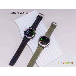 Montre connectée 41-43 mm, écran tactile AMOLED, étanche IP67, appels Bluetooth, charge sans fil, unisexe, montre de sport d'extérieur - Product Image 3