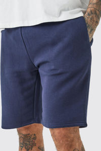 OEM/ODM 100% algodón de peso pesado de Color sólido hasta la rodilla pantalones cortos para hombres personalizado DTG impreso Logo ligero pantalones cortos para hombres - Product Image 2