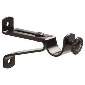 Supports de rideaux en fer robustes d'aspect vintage pour rideaux de grandes pièces design traditionnel avec valeur ornementale intemporelle - Product Image 4