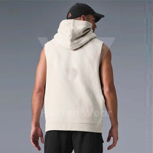 Sudaderas con capucha de entrenamiento atlético Gimnasio Fitness Pullover Singlet Hoodies Ropa de verano más exigente Sudadera con capucha de gimnasio sin mangas - Product Image 2