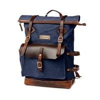 Leather Canvas Luxury Backpack Classic Travel School Laptop Breathable Eco-Friendly Lightweight Portable Large Capacity Unisex