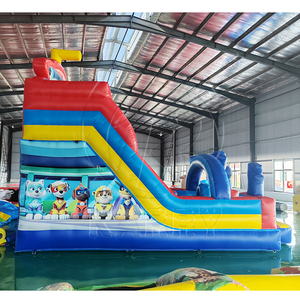 บ้านลมเป่าลมเชิงพาณิชย์พร้อมสไลเดอร์ คอมโบ PVC ปราสาทกระโดดสำหรับเด็ก ทนทาน เหมาะสำหรับธุรกิจให้เช่าสำหรับงานปาร์ตี้ - Product Image 4