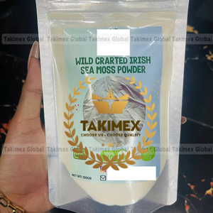 Poudre de mousse de mer biologique de qualité supérieure, poudre de Chondrus Crispus, poudre de mousse irlandaise - Product Image 1