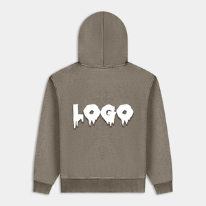 Sweats à capuche unisexes de qualité supérieure, style pull, 100% coton, respirant, personnalisable, lavage à l'acide, imprimé numérique, poche, vêtements d'hiver pour hommes - Product Image 2