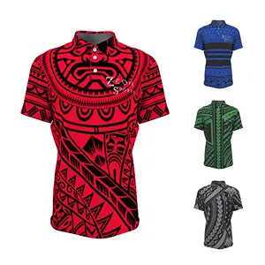 Grosir kaus polo rugby kaus polo pria promosi kustom kaus olahraga cetak sublimasi kualitas tinggi