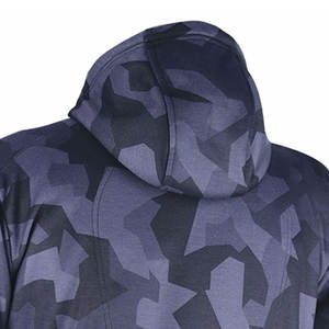 Nouveau sweat à capuche zippé pour hommes en gros 100% coton Streetwear respirant et chaud avec motif imprimé numérique - Product Image 6