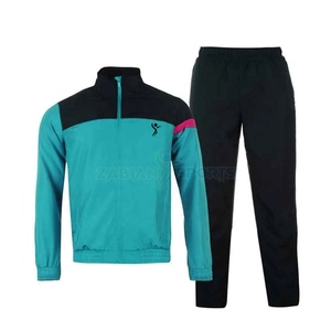 Trinda Fitness Custom Logo 2-Piece XL Plus Size Men's Adults Winter <b>Tracksuit</b> Casual Streetwear Midweight <b>Polyester</b>/Cotton - Product Image 3