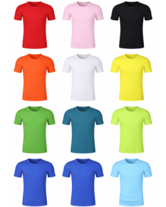 Camiseta de Maratón de Poliéster Lisa Barata al por Mayor, Camiseta Promocional con Logotipo Personalizado para Eventos - Product Image 3