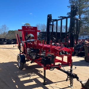 Trailer Firewood Processor Wood Chip <b>Machine</b> Commercial Cut and <b>Split</b> Logging Equipment - Product Image 1