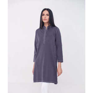 Chemise tunique Stone Wash pour femme - Product Image 3