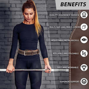 Wholesale Lever for Men and Women Custom Weightlifting <b>Belt</b> Lever Buckle 10Mm Training Classic Leather Powerlifting <b>Belt</b> Store - Product Image 5