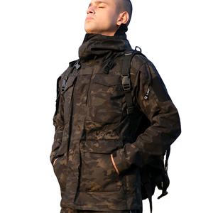 Chaquetas tácticas para hombre cortavientos impermeables camuflaje masculino motocicleta Parkas gabardina Mujer al aire libre impermeable - Product Image 1