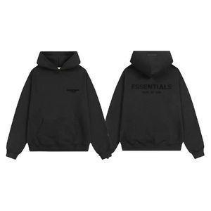 Sweat à capuche unisexe essentiel personnalisé 100% coton French Terry de haute qualité en polaire d'hiver avec logo frontal Coupe ample pour hommes - Product Image 1