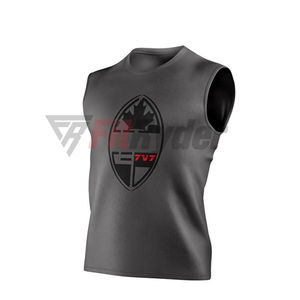Impression par sublimation de qualité supérieure 7on7 ensemble d'uniformes de football nom et numéro d'équipe personnalisés uniformes 7v7 respirants sans manches - Product Image 2