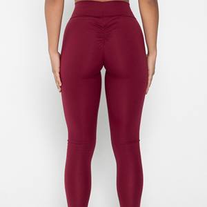 Women's High Waist <b>Gym</b> Fitness Scrunch Butt Running Tights Yoga <b>Leggings</b> Sports Pants Workout Clothes Customizable Logo - Product Image 1