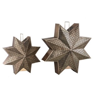 Unique Design Handmade Metal Hanging <b>Tealight</b> Candle Holder <b>Lantern</b> Christmas Decoration Holiday Festive Modern High Quality - Product Image 6