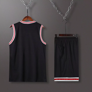 ชุดบาสเก็ตบอลทีมใหม่แบบเปล่า สำหรับพิมพ์ลายเอง ชุดบาสเก็ตบอลแฟชั่น ชุดบาสเก็ตบอลสำหรับผู้ใหญ่ - Product Image 3