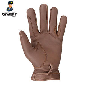 New Arrival CAVALRY SKT Company Custom High Quality Horse Riding <b>Gloves</b> Equestrian Wholesale with Leather and PU Materials - Product Image 3