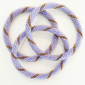 Pulseras de mujer con cuentas de cristal hechas a mano personalizadas de calidad superior, brazaletes de perlas de moda de nuevo diseño, joyería de moda más vendida - Product Image 1