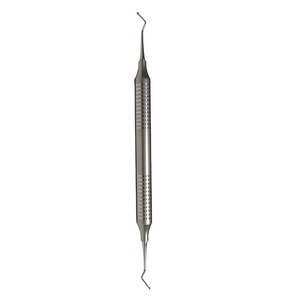 Instrument de préparation de cavités dentaires, excavateur dentaire 133/134, manuel, en acier inoxydable, réutilisable, haute qualité, angle de tige terminal 32 degrés - Product Image 6