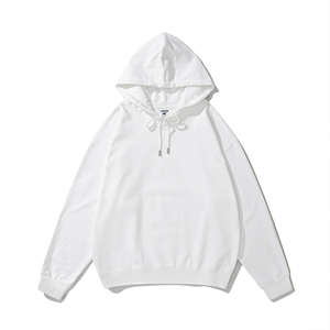 Heavyweight Men's Hoodie <b>Bulk</b> hoodies Cotton Custom Print Embroidered Oversized Pull Over <b>Terry</b> Plain Thick Hoodies - Product Image 4