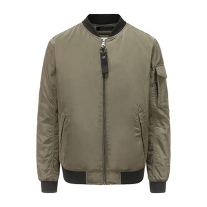 Chaqueta Bomber de Invierno para Hombre con Capucha, Impermeable, Resistente al Viento, Ecológica, de Lona de Alta Calidad con Logotipo Personalizado OEM - Product Image 1