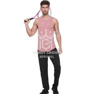 เสื้อกล้ามผู้ชายแห้งเร็วสีทึบสินค้ามาใหม่กำหนดได้เอง2025 - Product Image 5