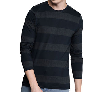 Camisa Formal de Hombre, Transpirable, Personalizada, de Poliéster y Algodón, con Cuello Camisero, Bloques de Color, Manga Larga, Corte Ajustado - Product Image 1