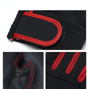 Guantes de trabajo generales Guantes mecánicos de piel de cabra antideslizantes y antiimpactos para jardinería y montaje industrial Guantes cómodos - Product Image 5