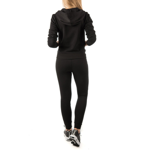 Conjunto Deportivo Ligero con Capucha para Mujer, Pantalones Jogger de Color Sólido con Cierre Frontal, Manga Larga, Ropa Casual de Invierno Transpirable - Product Image 4